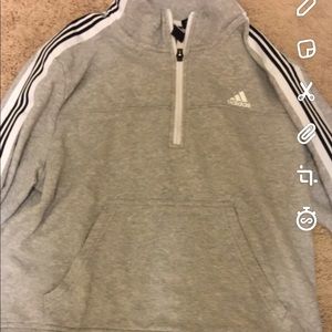 Adidas cropped hoodie